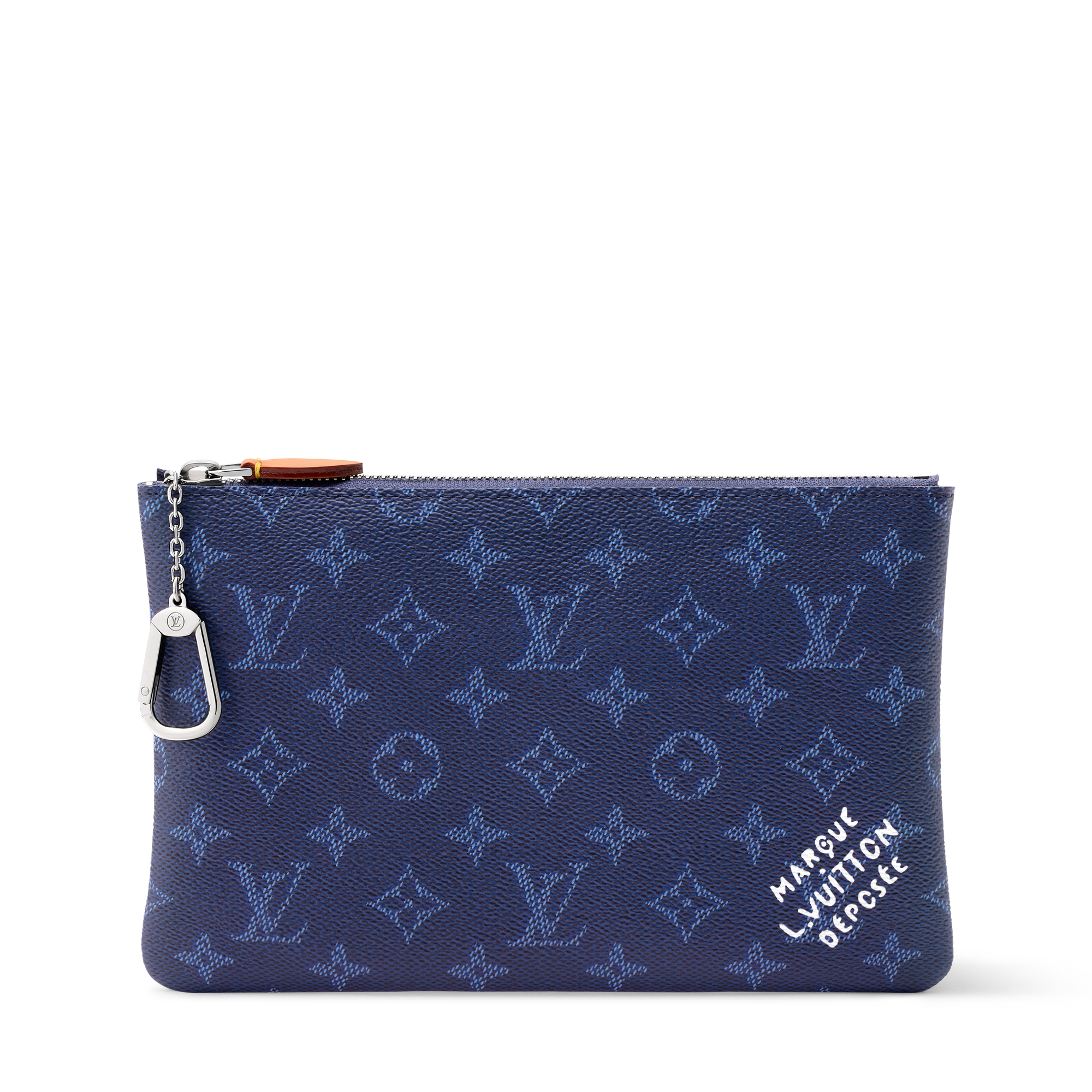 M Key Pouch - Luxury Other Monogram Canvas Blue | LOUIS VUITTON M Key Pouch - Luxury Other Monogram Canvas Blue | LOUIS VUITTON